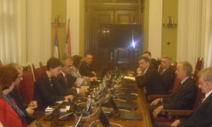 12. februar 2013. Predsednik i članovi PGP sa Bosnom i Hercegovinom u razgovoru sa ambasadorom Bosne i Hercegovine u Srbiji